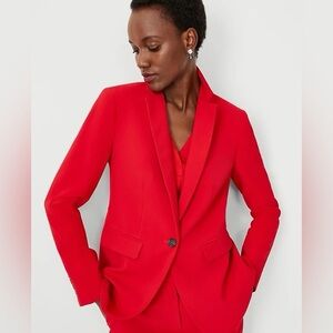 Ann Taylor Classic Red Blazer